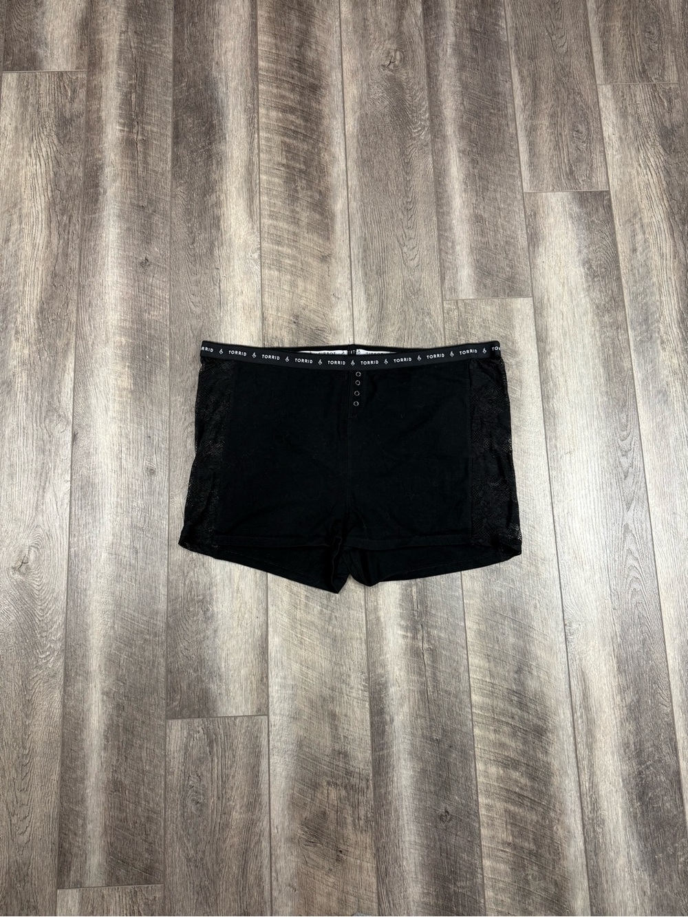 Torrid Black PJ Shorts